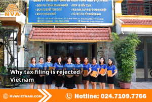 Why tax filing is rejected Vietnam